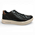 Sapatênis Masculino Pegada Couro - 111901-07 - Preto - Imagem 1