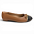 Sapatilha Feminina Beira Rio - 4267.212 - Camel-Preto - Imagem 1