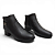 Bota Feminina Dakota Salto Grosso Couro - D2782 - Preto - Imagem 3
