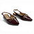 Sapato Feminino Sua Cia Slingback - 8189.16547 - Vinho - Imagem 3