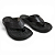 Chinelo Masculino Pegada Couro - 134202-03 - Preto - Imagem 3