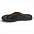 Chinelo Masculino Pegada Couro - 134202-02 - Marrom - Imagem 2