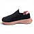 Tênis Infantil Menina Molekinha Calce Fácil - 2580.200 - Preto-Rosa - Imagem 2