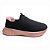 Tênis Infantil Menina Molekinha Calce Fácil - 2580.200 - Preto-Rosa - Imagem 1