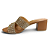 Tamanco Feminino Vizzano Salto Bloco - 6291.1196 - Dourado - Imagem 2