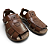 Sandália Masculina Pegada Couro - 132256-02 - Marrom - Imagem 3