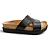 Chinelo Feminino Moleca Birken - 5500.300 - Preto - Imagem 1