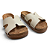 Chinelo Feminino Moleca Birken - 5500.300 - Branco Off - Imagem 3