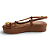 Sandália Feminina Vizzano Flatform - 6492.338 - Marrom - Imagem 2