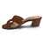 Tamanco Feminino Beira Rio Salto Bloco - 8246.1220 - Marrom - Imagem 2