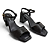 Sandália Feminina Piccadilly Salto Grosso - 626060-33 - Preto - Imagem 3