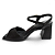 Sandália Feminina Piccadilly Salto Grosso - 626060-33 - Preto - Imagem 2