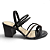 Sandália Feminina Dakota Salto Bloco - DB705 - Preto - Imagem 1