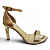Sandália Feminina Dakota Salto Fino - DC205 - Dourado - Imagem 1