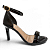 Sandália Feminina Dakota Salto Fino - DC205 - Preto - Imagem 1
