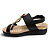 Sandália Feminina Modare Ultraconforto - 7151.149 - Preto - Imagem 2