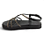 Sandália Feminina Moleca Papete - 5490.231 - Preto - Imagem 2