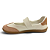 Tênis Feminino Moleca Mary Jane - 5605.592 - Branco Off-Nude - Imagem 2