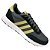 Tênis Masculino Adidas Casual Course A Pied Run 60s 2.0 - FZ0964 - Preto-Cinza-Amarelo - Imagem 5