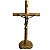 Crucifico de Mesa com Medalha de São Bento - 27cm - Imagem 1