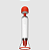 Vibrador Lambe Lambe Linha Luxuria Vermelho - Intt - Imagem 3