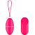 Ovo Vibratorio de Silicone Bliss - Rosa - Imagem 1