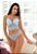 Lingerie Conjunto Cropped com Bojo e Calcinha de Renda Tam M - Yaffa - Imagem 1