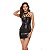 Mini Vestido Vinil Sexy Wet Clothes - Imagem 1