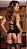 Lingerie Erótica olhar molhado de vinil abertura frontal - Tam P - Imagem 2