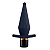 Plug Anal Luxe Vibro Dust - Triangular - Topo Toys - Imagem 1