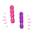 Vibrador Goody Vibes Buds Recarregável - Topo Toys - Imagem 1