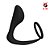 Anel peniano em silicone com plug anal - NV TOYS - Imagem 1