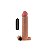 Capa Peniana Vibratória Extensora com Veias Salientes e Anel para Escroto - LOVETOY - Imagem 2