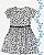 Kit 02 Vestidos Infantil Florido  com Cinto - Imagem 7