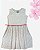Kit 02 Vestidos Infantil Florido  com Cinto - Imagem 5