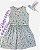 Kit 02 Vestidos Infantil Florido  com Cinto - Imagem 2