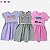 Kit 3 Vestidos Infantil Com Cinto - Imagem 1