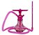 NARGUILE ANUBIS COMPACT GENIE ROSA + ROSH ZIGGY BRANCO - Imagem 1