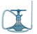 NARGUILE ANUBIS COMPACT GENIE AZUL CLARO + ROSH - Imagem 1