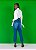 Calca Jeans Stella Com Cinto  Indigo  - Open - Imagem 2