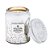 VELA POTE VIDRO G 100H TAMPA VIDRO SILVER BIRCH PEPPERCORN - VOLUSPA - Imagem 1