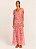 CAFTAN SAILOR SHIBORI CORAL P - TRIYA - Imagem 1