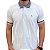 Camiseta Polo Branca Cinza - Imagem 1