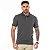 Camiseta Polo Pima Chumbo - Imagem 1