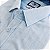 Camisa Social Azul Piscina Linhada - Imagem 3