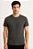 Camiseta Básica Chumbo 100% Algodão - Imagem 1