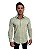 Camisa Social Linhada Verde - Imagem 1