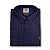Camisa Social Azul Quadriculada - Imagem 3