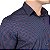Camisa Social Azul Quadriculada - Imagem 2