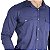 Camisa Manga Longa Sarja Azul - Imagem 2